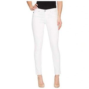 AG Adriano Goldschmied • The Legging Ankle/Super Skinny Ankle White 28R